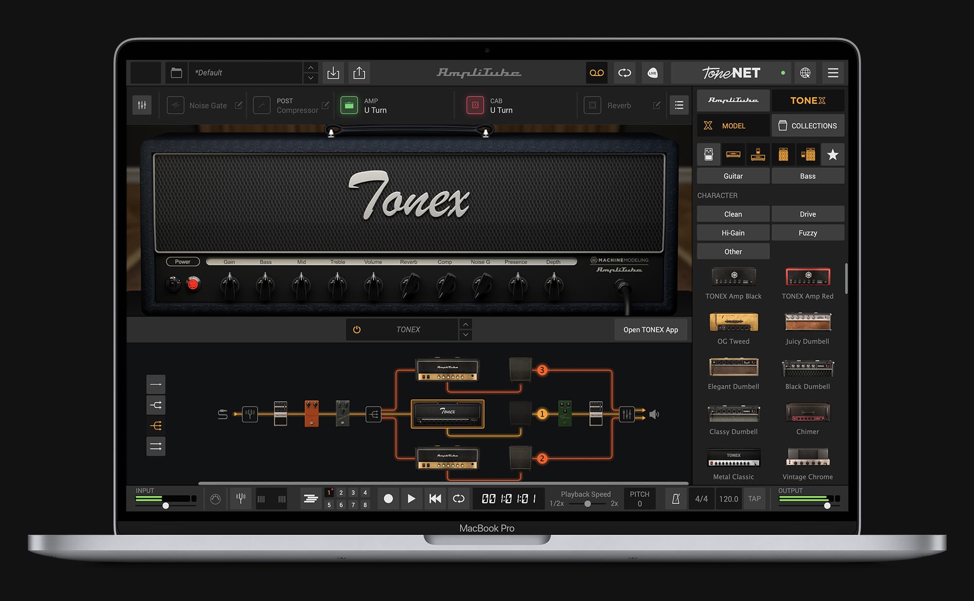 TONEX in AmpliTube