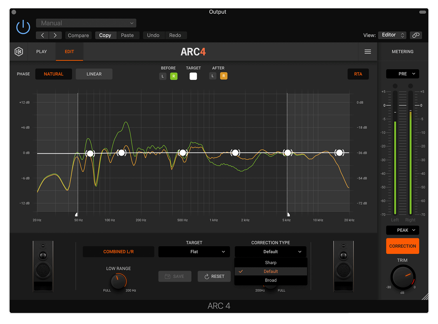 ARC plugin Correction Type